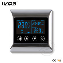 Thermostat grand écran LCD programmable avec refroidissement et chauffage